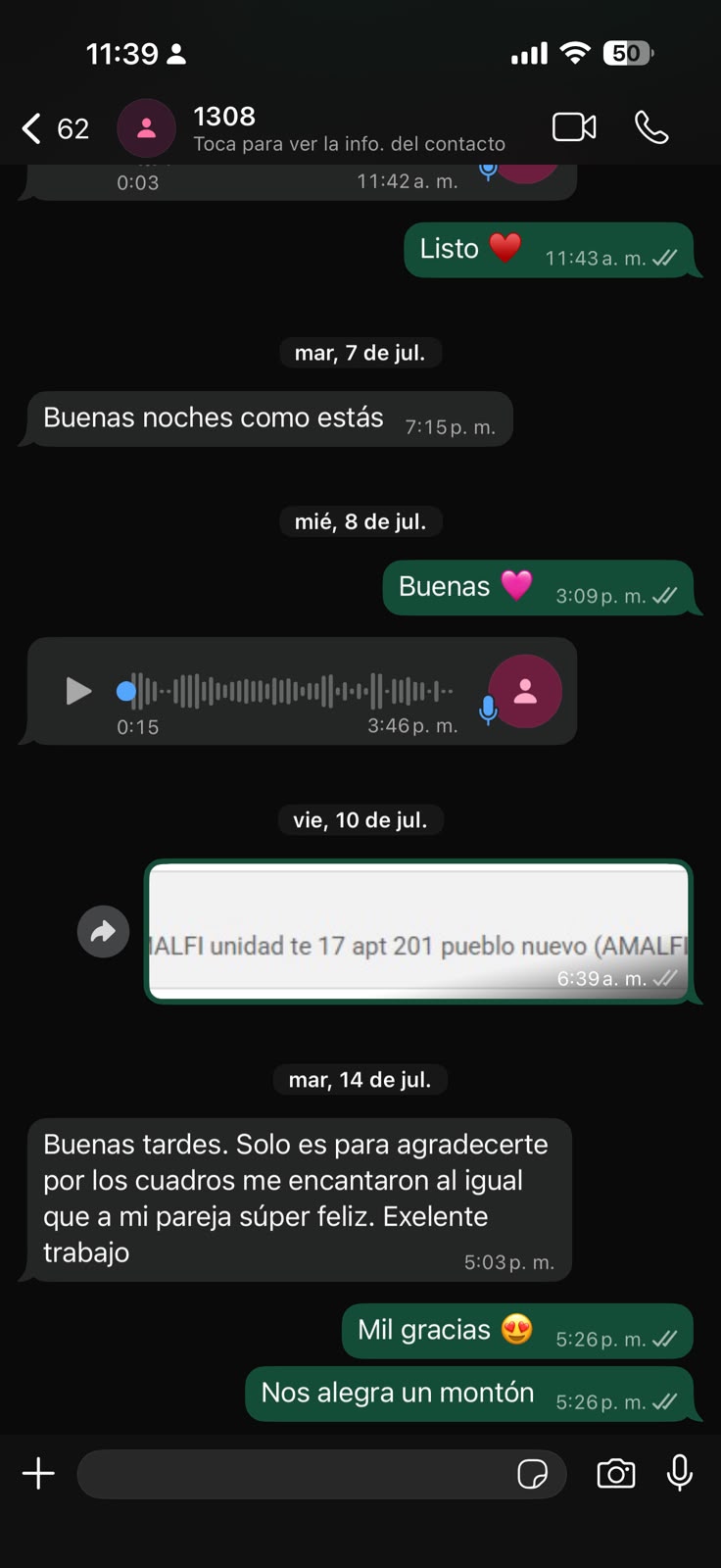 Reseña de cliente 3